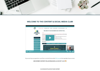 The Content & Social Media Club