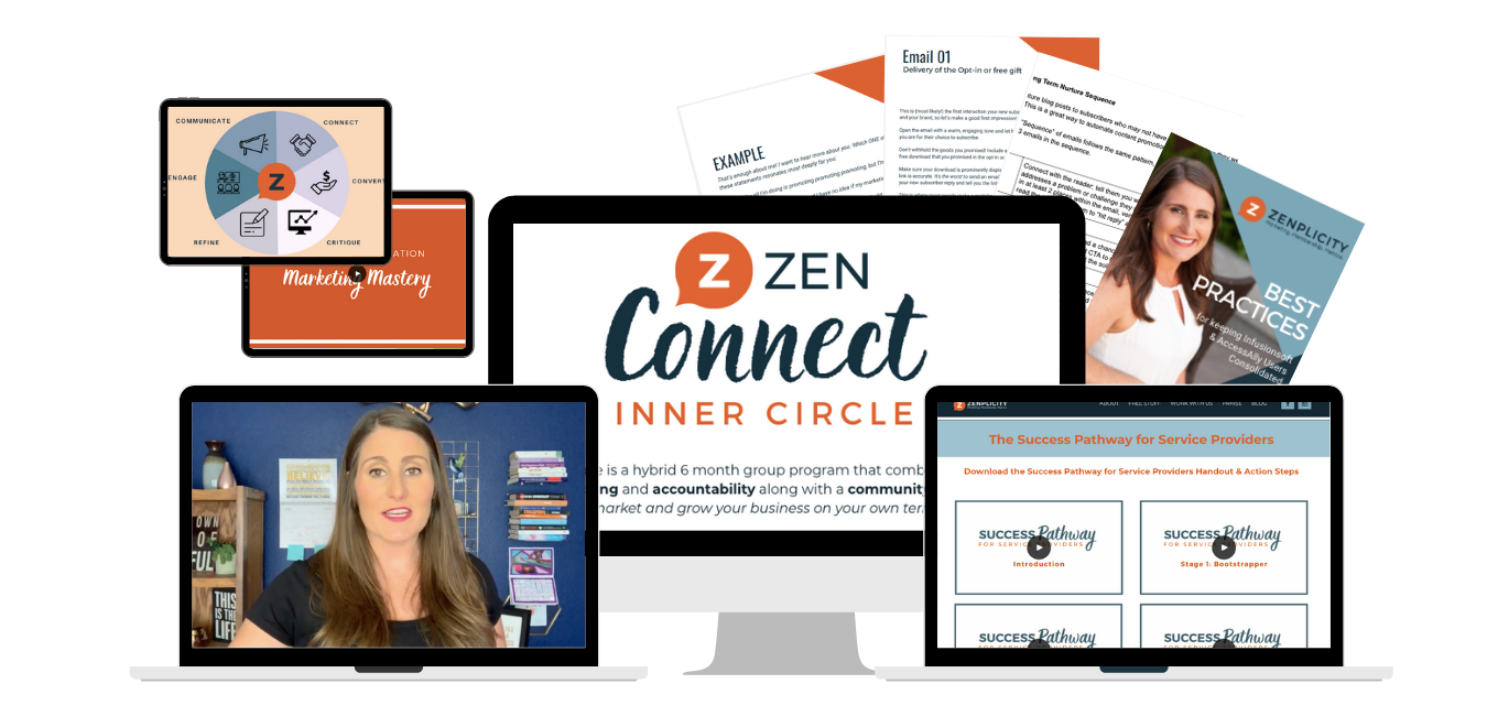 Zen CONNECT Inner Circle Wait List Page